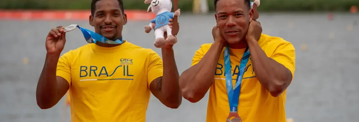 Jacky Godmann e Gabriel Nascimento são prata no Mundial de Canoagem