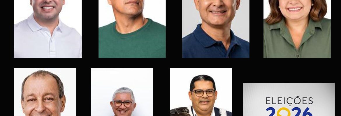 Sete candidatos concorrem ao governo do Amazonas; veja quem são
